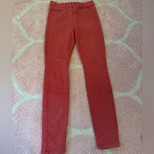 Women’s red mother jeans! So cute! Size 27, in good condition